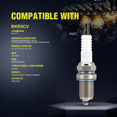 Butom RC12YC Spark Plug side view showing detailed specifications