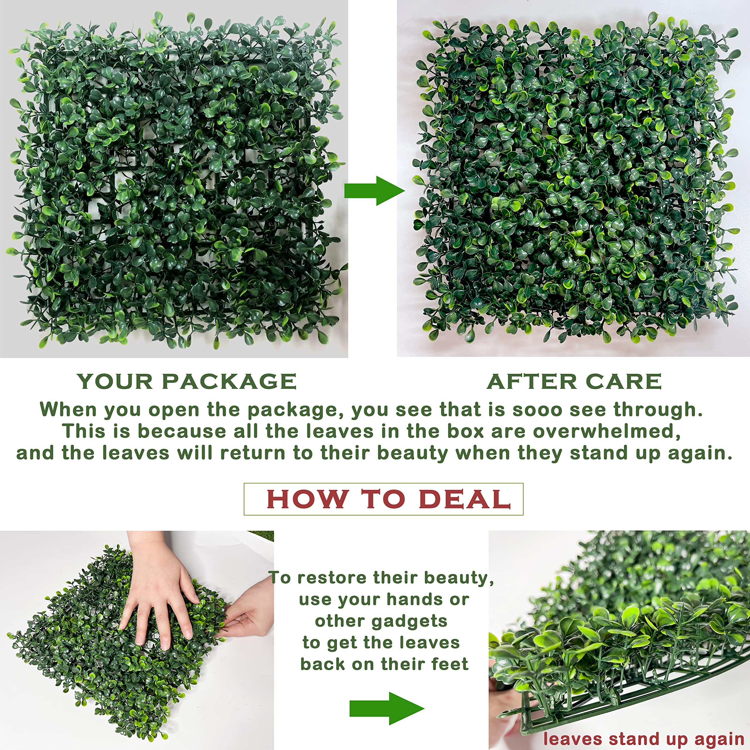 Bybeton greenery panels used as a wedding backdrop