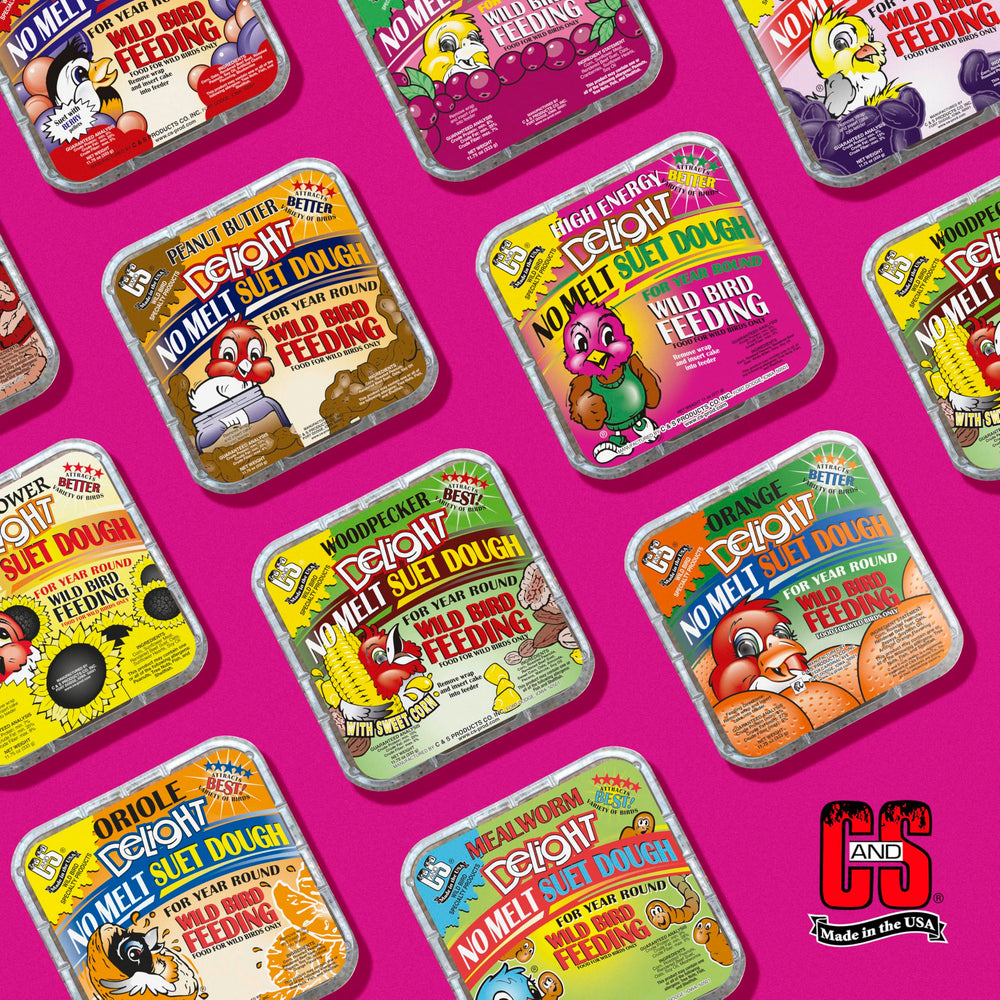 C&S High Energy Delight No Melt Suet Dough variety of flavours