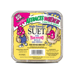 C&S High Energy Suet individual cake close-up