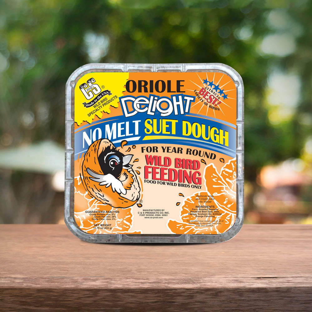 C&S Oriole Delight No Melt Suet Dough packaging