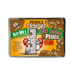 C&S Suet Plug Feeder 12 Ounce with Peanut Delight filling