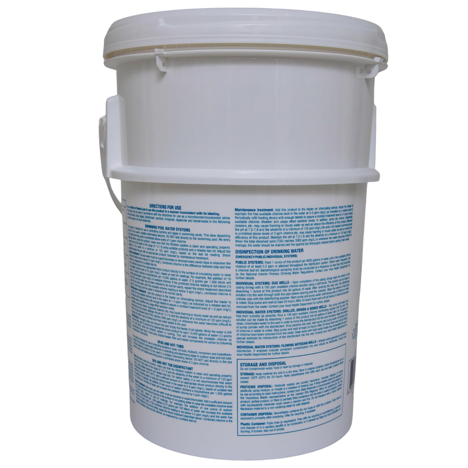 C3 Chlorine Tablets in a pool chlorinator device