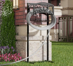 CALIDOLA Garden Hose Holder with integrated storage basket