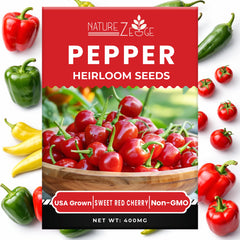 California Wonder Bell Pepper seeds close-up