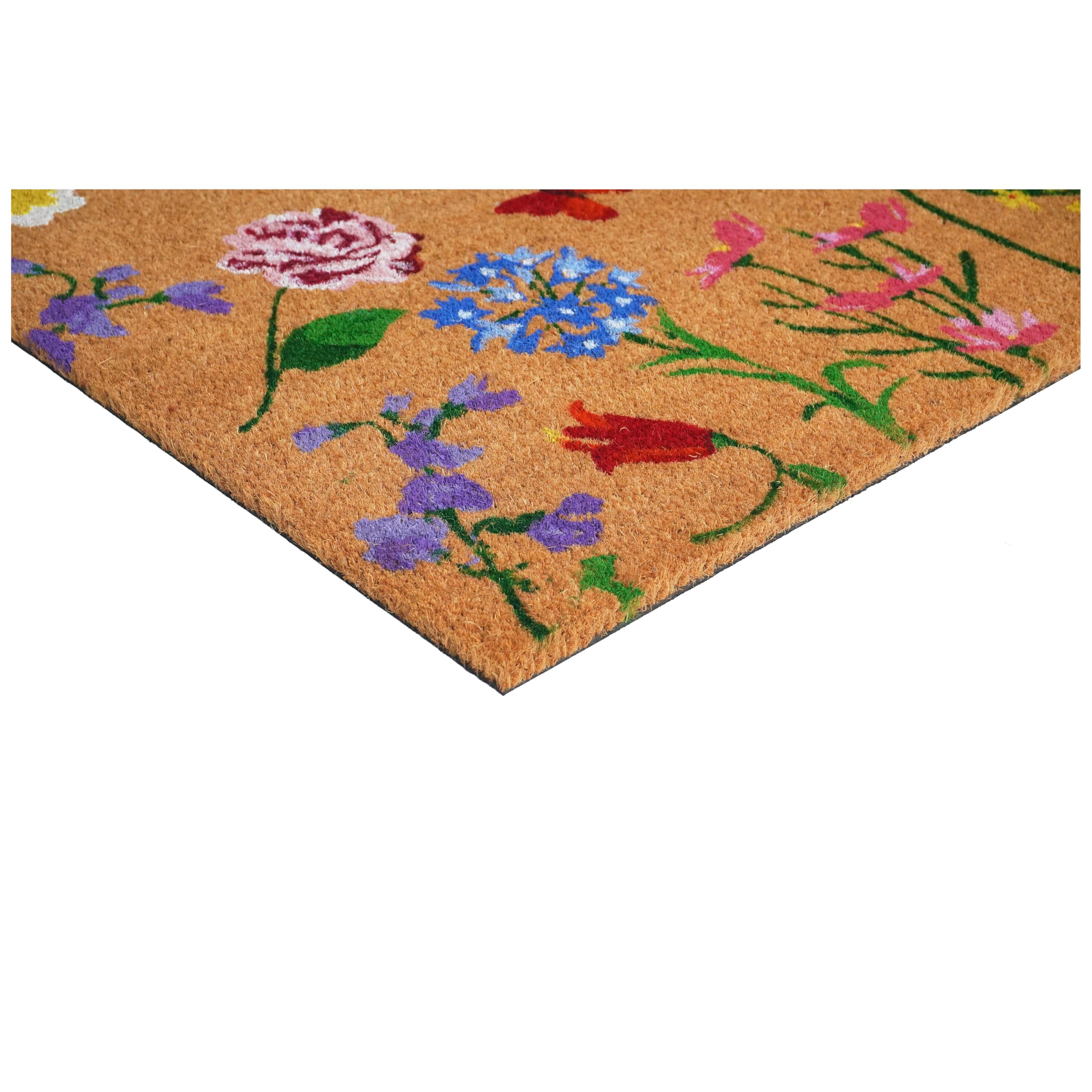 Calloway Mills doormat being cleaned with a hose