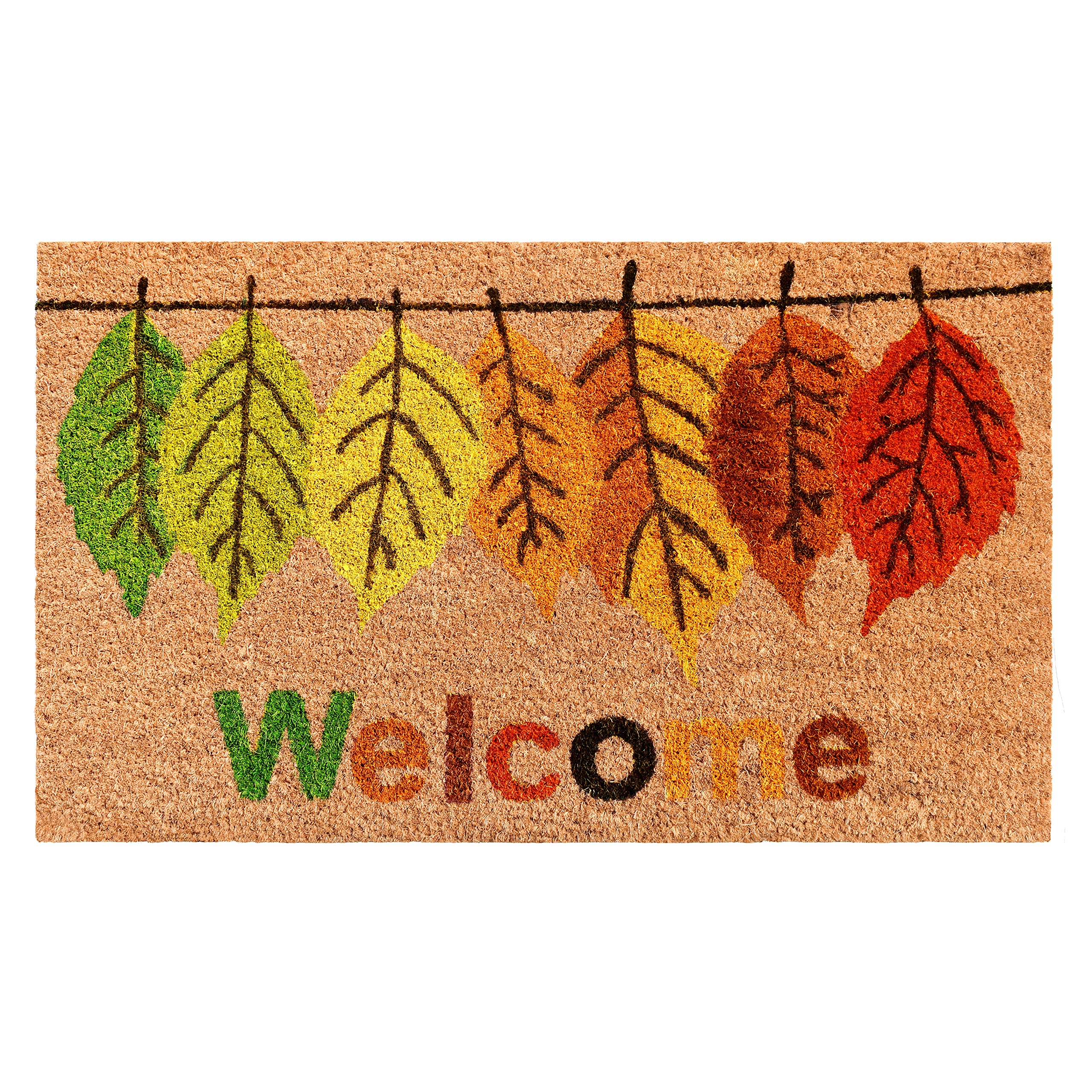 Calloway Mills Fall Colors Doormat 24" x 36" front view