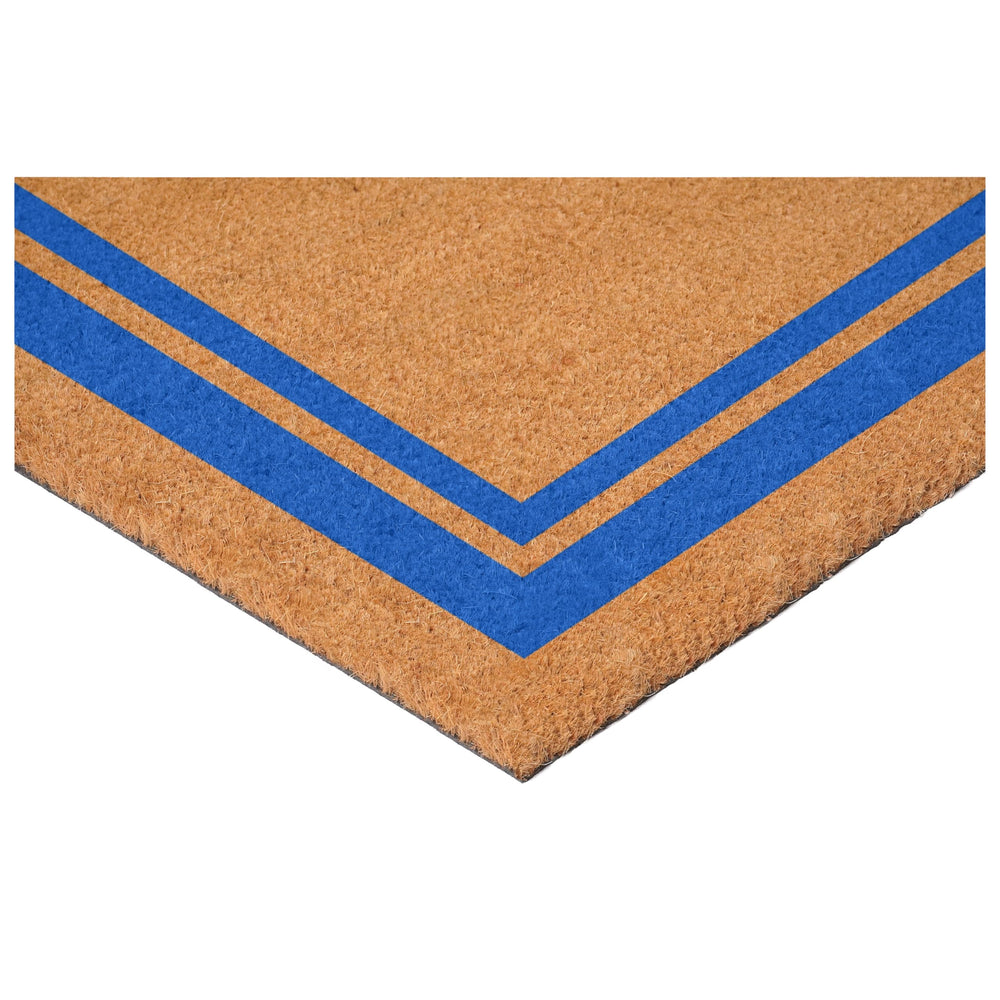 Calloway Mills Monogram Doormat showing vinyl backing