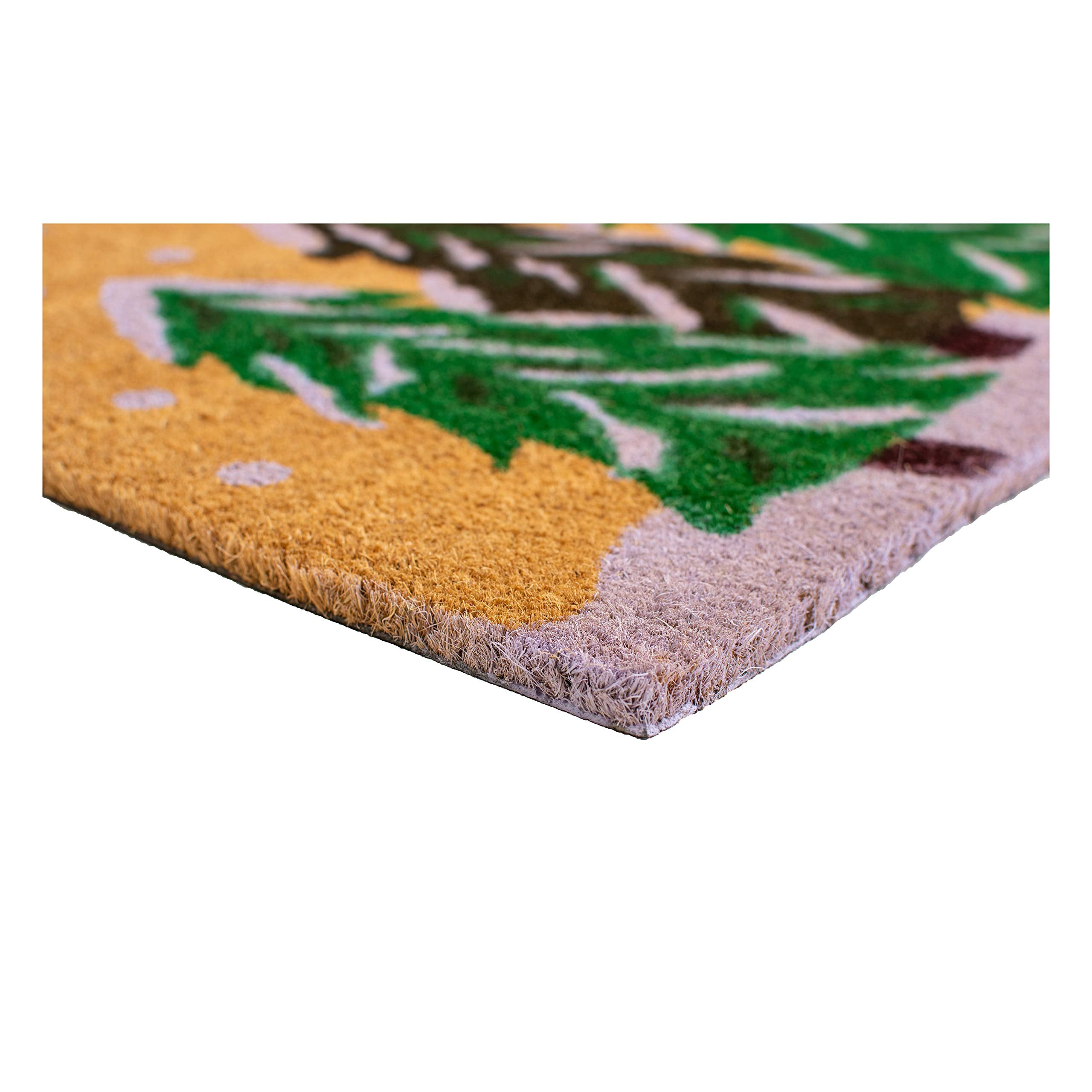 Calloway Mills Winter Wonderland Doormat displayed at an entryway