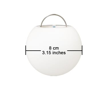 callyan LED orb light charging with USB cable