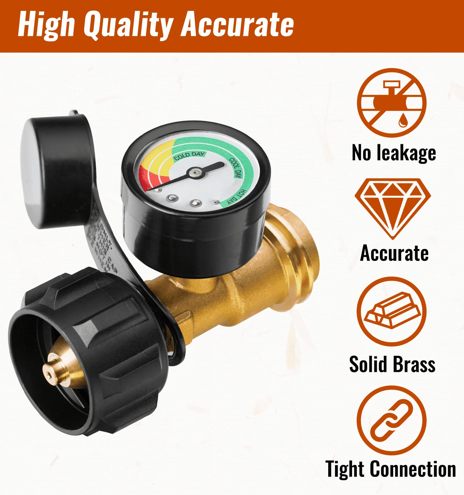 CALPOSE Propane Tank Gauge packaging
