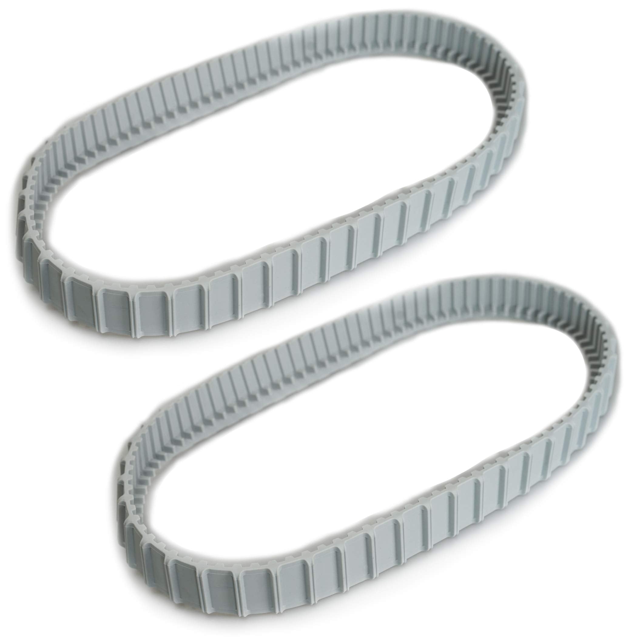 Calvana replacement gray tracks for Maytronics Dolphin front view