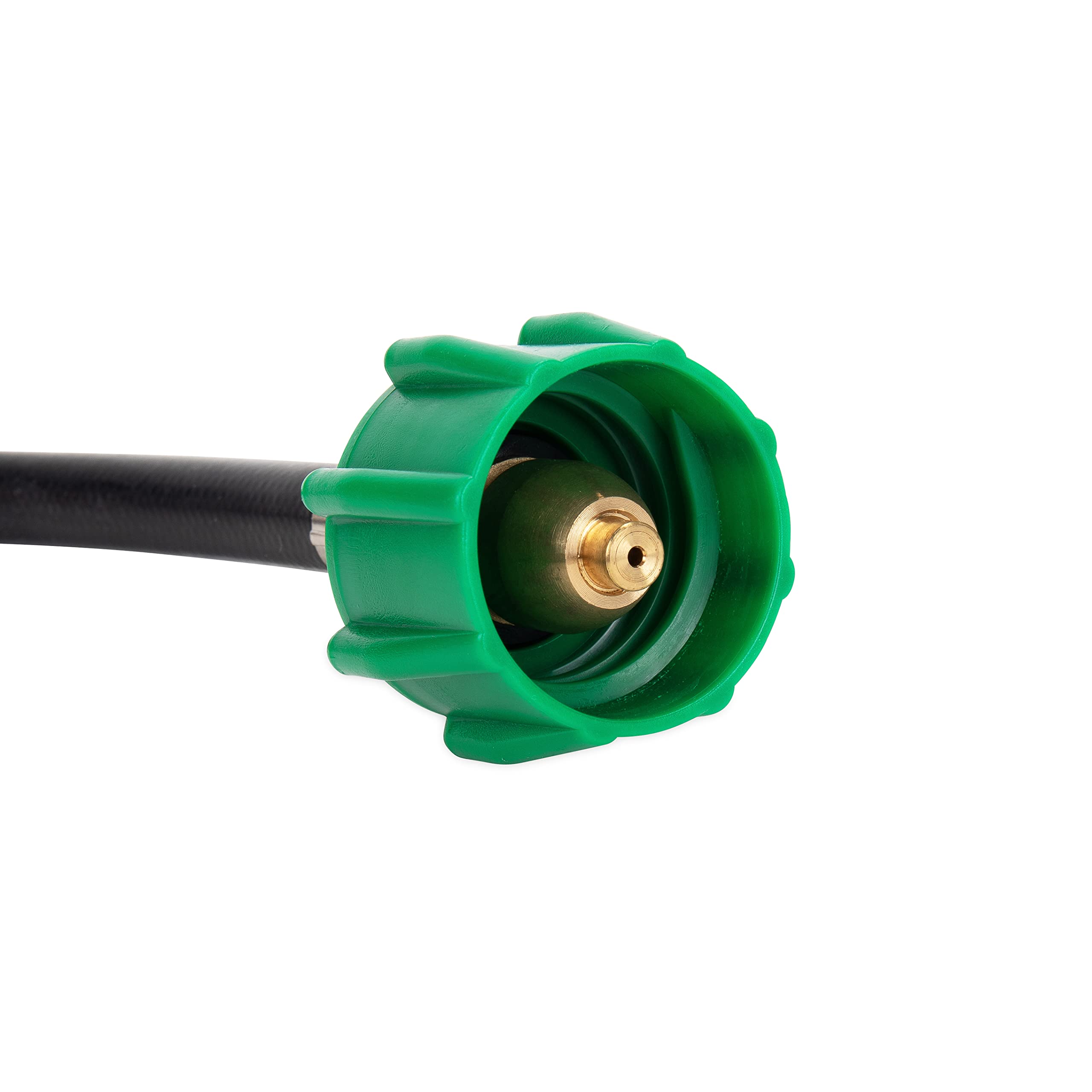 Camco 60-inch propane hose in outdoor setup
