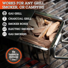 Camerons Bourbon Oak BBQ Wood Chips packaging
