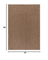 CAMILSON Outdoor Rug 6x9 on a patio setting
