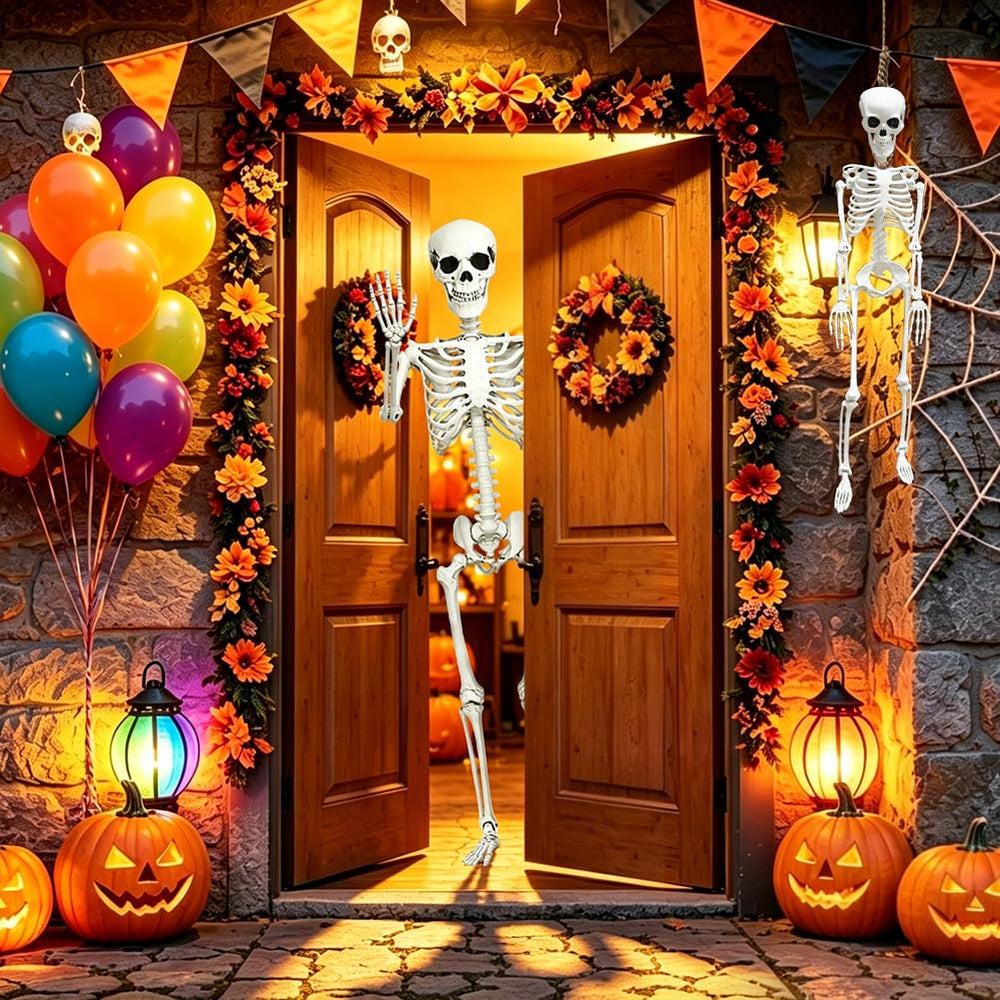 CAMIRUS skeleton with dog skeleton and leash included