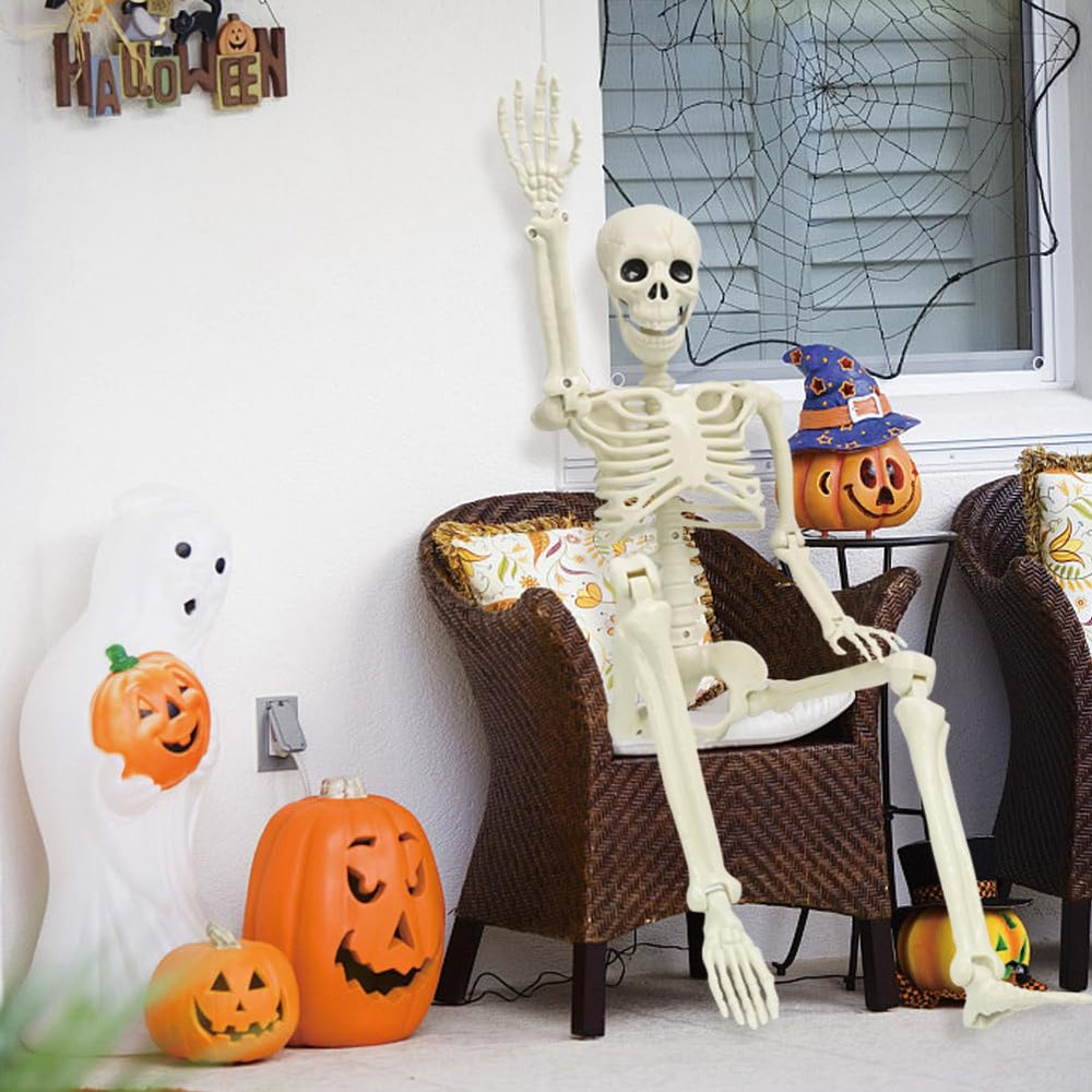 CAMIRUS skeletons assembled for Halloween decoration