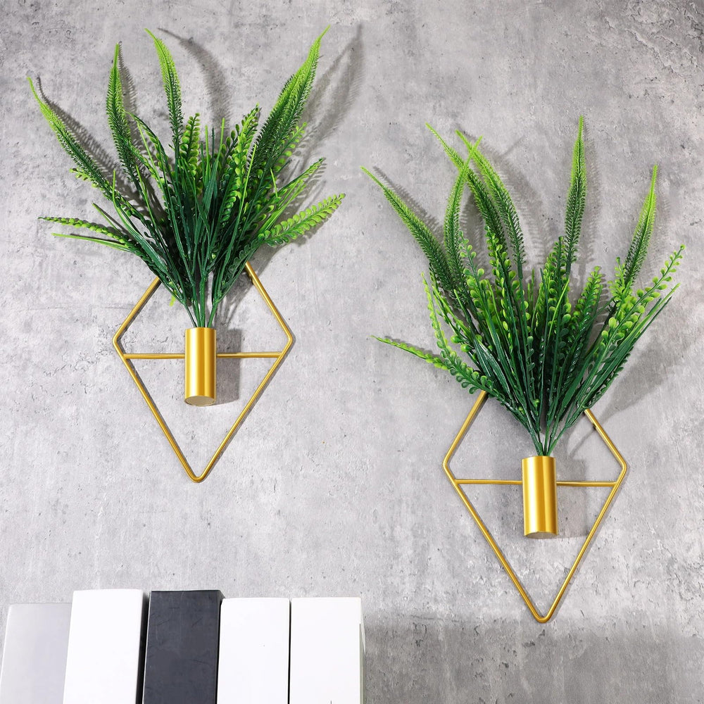 Canlierr decorative wall planter on a white wall background