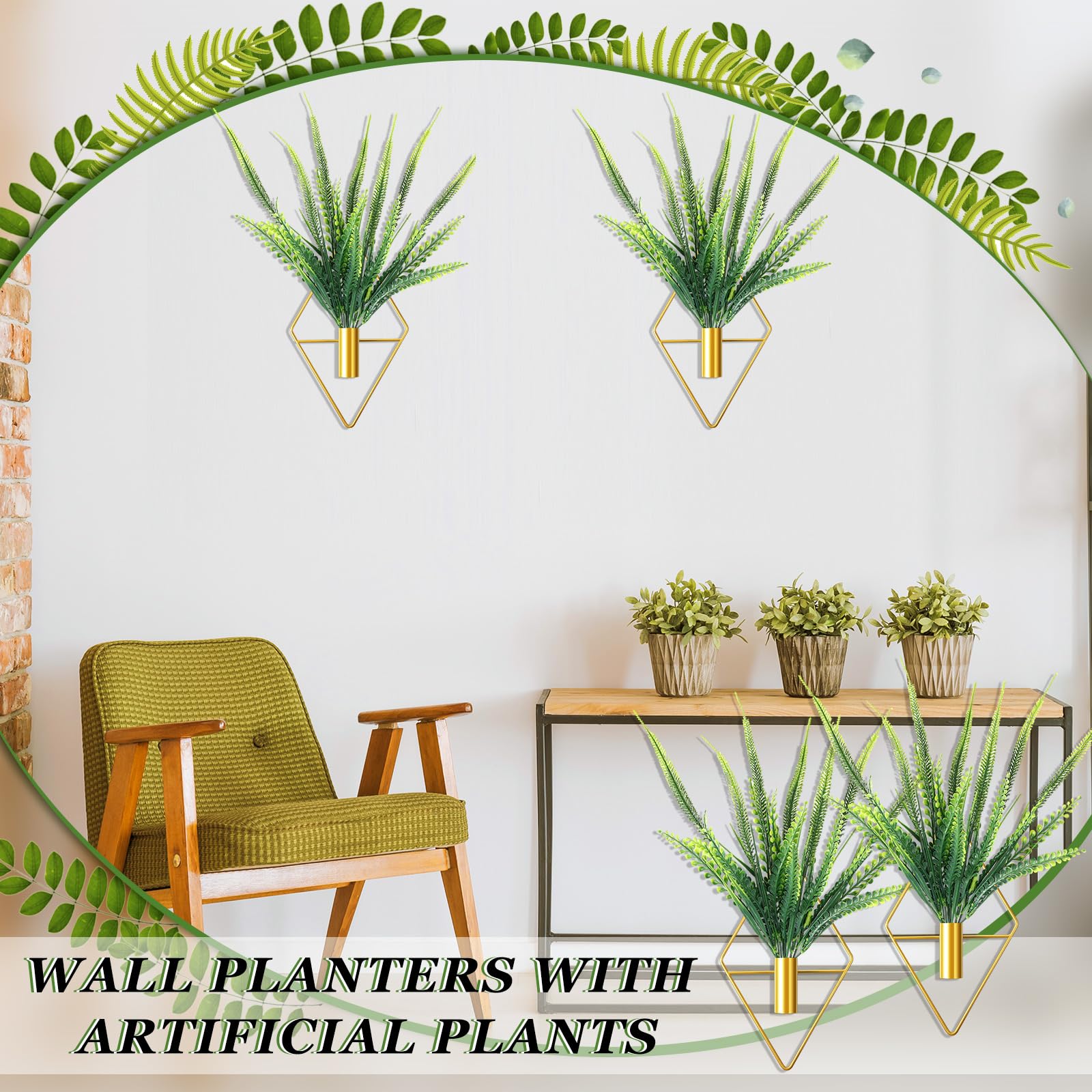 Canlierr wall planter in a modern living room setting