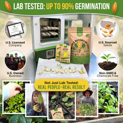 Cantaloupe Imperial seed packet from Organo Republic