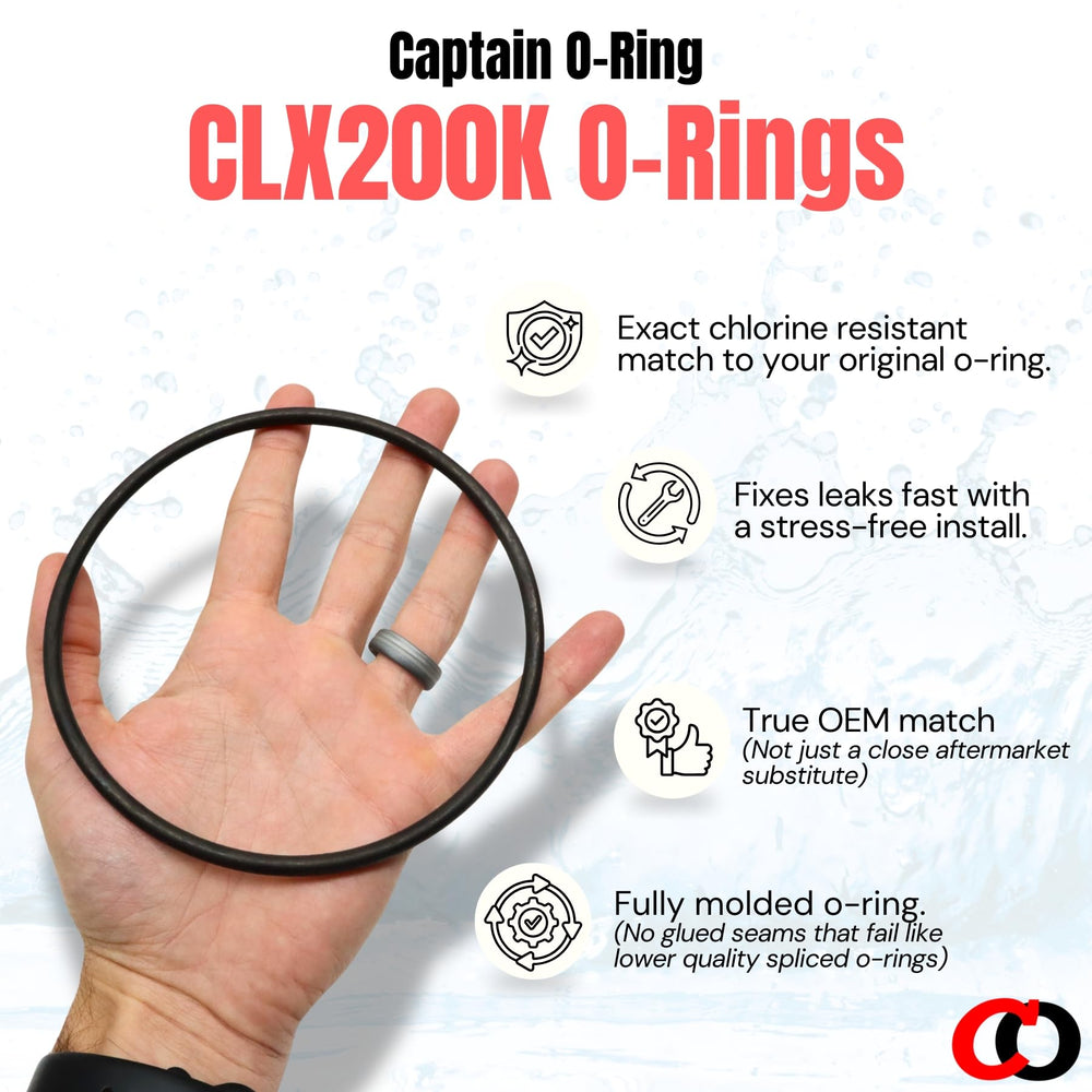 Captain O-Ring CLX200K O-Ring in comparison with standard O-Ring