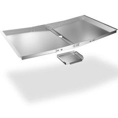 CaptainGrill Grease Tray adjustable from 30" to 36" front view