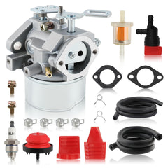 Carbhub 640052 carburetor front view with accessories