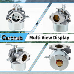 Carbhub 640052 carburetor side view showing fuel lines