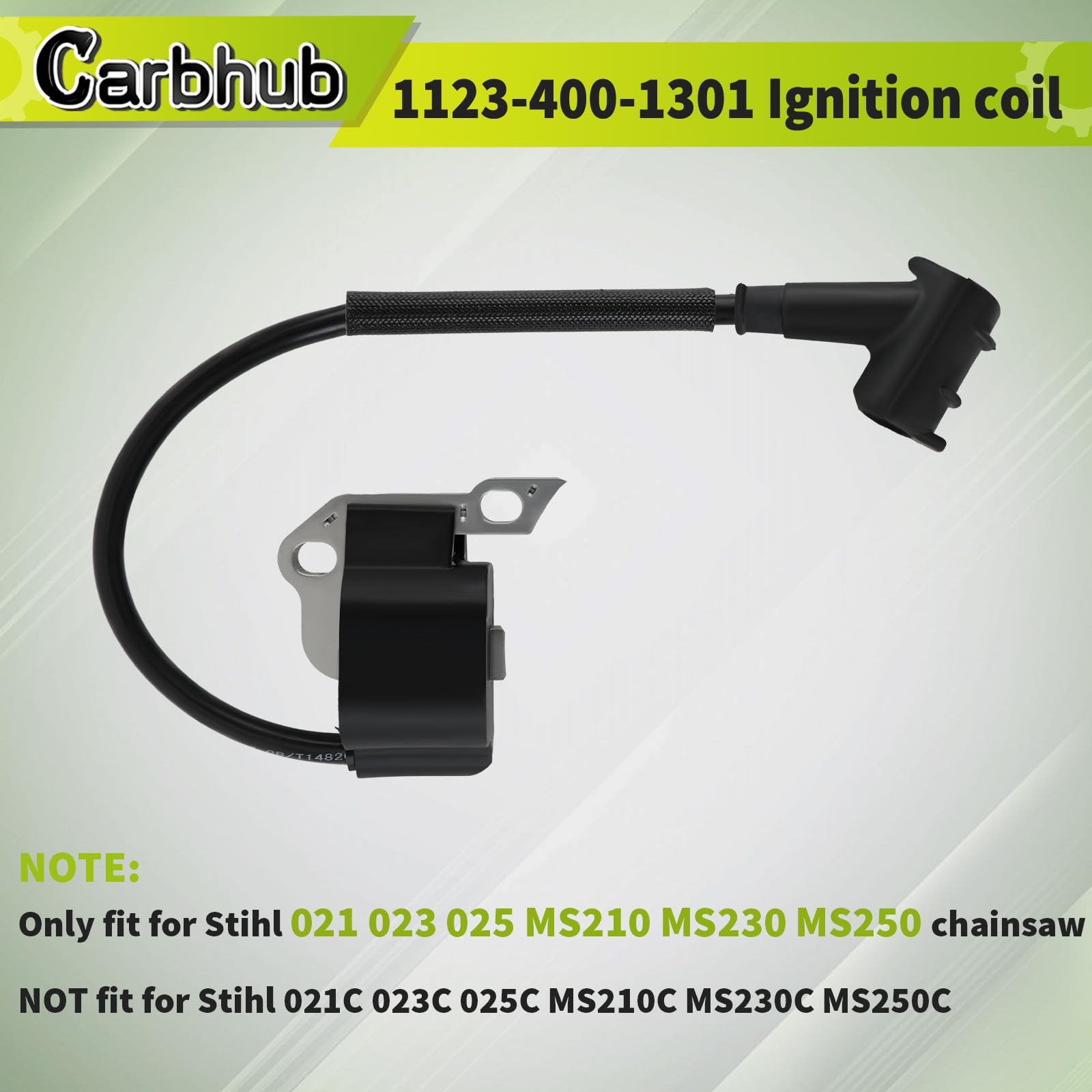 Carbhub Carburetor with spark plug and air filter