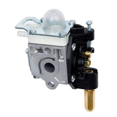 Carburetor rebuild kit parts layout including gaskets and bulbs