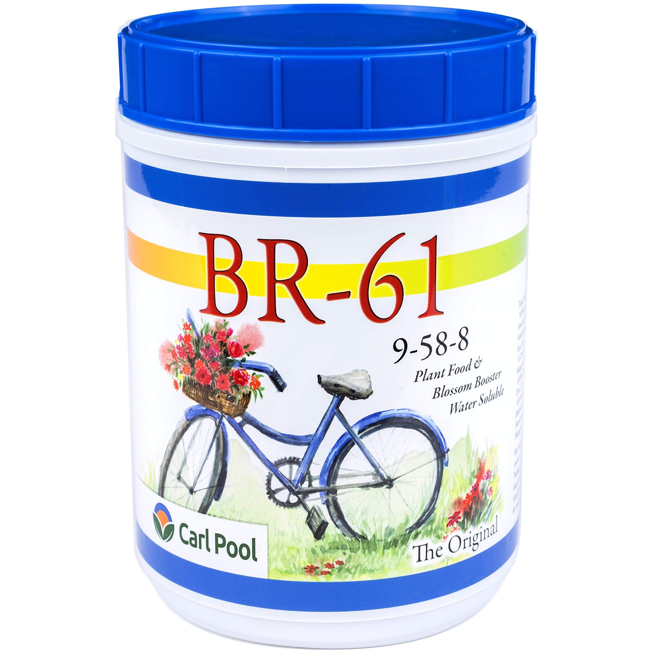 Carl Pool BR-61 Plant Food 3 lbs powder packaging front view