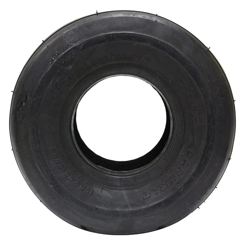 Carlisle lawn and garden tire on a riding mower