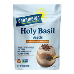 Carrington Farms Holy Basil Seeds 8 oz front view