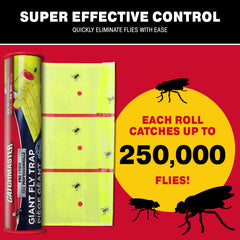 Catchmaster Giant Fly Glue Trap extended showing adhesive surface