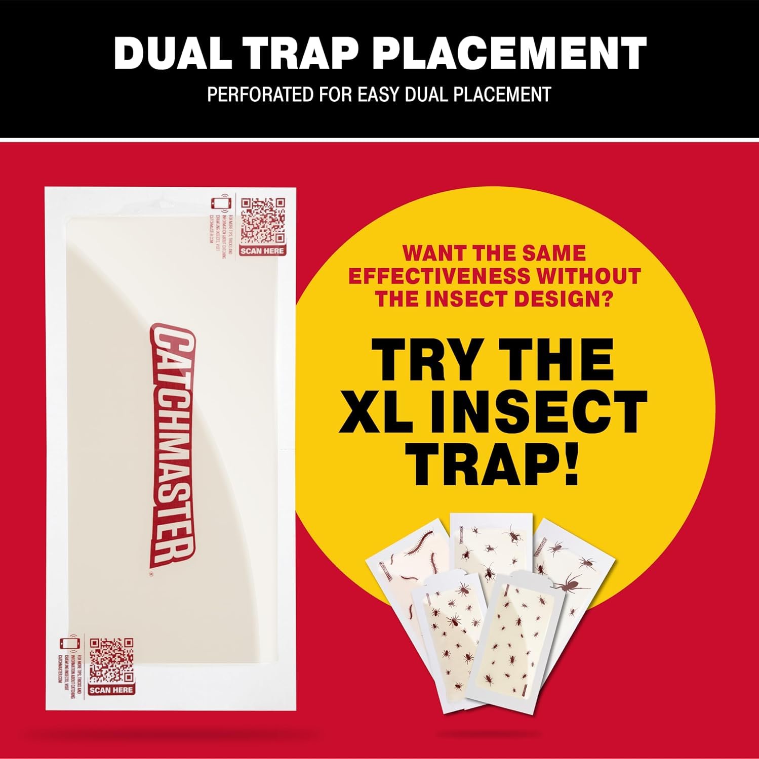 Catchmaster glue board showing adhesive surface for insect trapping
