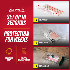 Catchmaster Multi-Catch Mouse Trap packaging