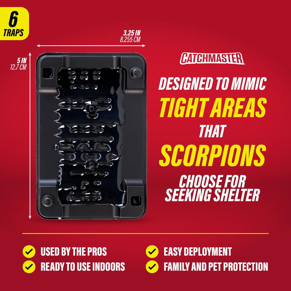 Catchmaster Scorpion Glue Tray Trap close-up
