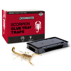 Catchmaster Scorpion Glue Tray Traps 6-Pack front view