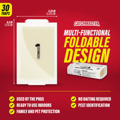 Catchmaster Super Glue Trap individual board close-up