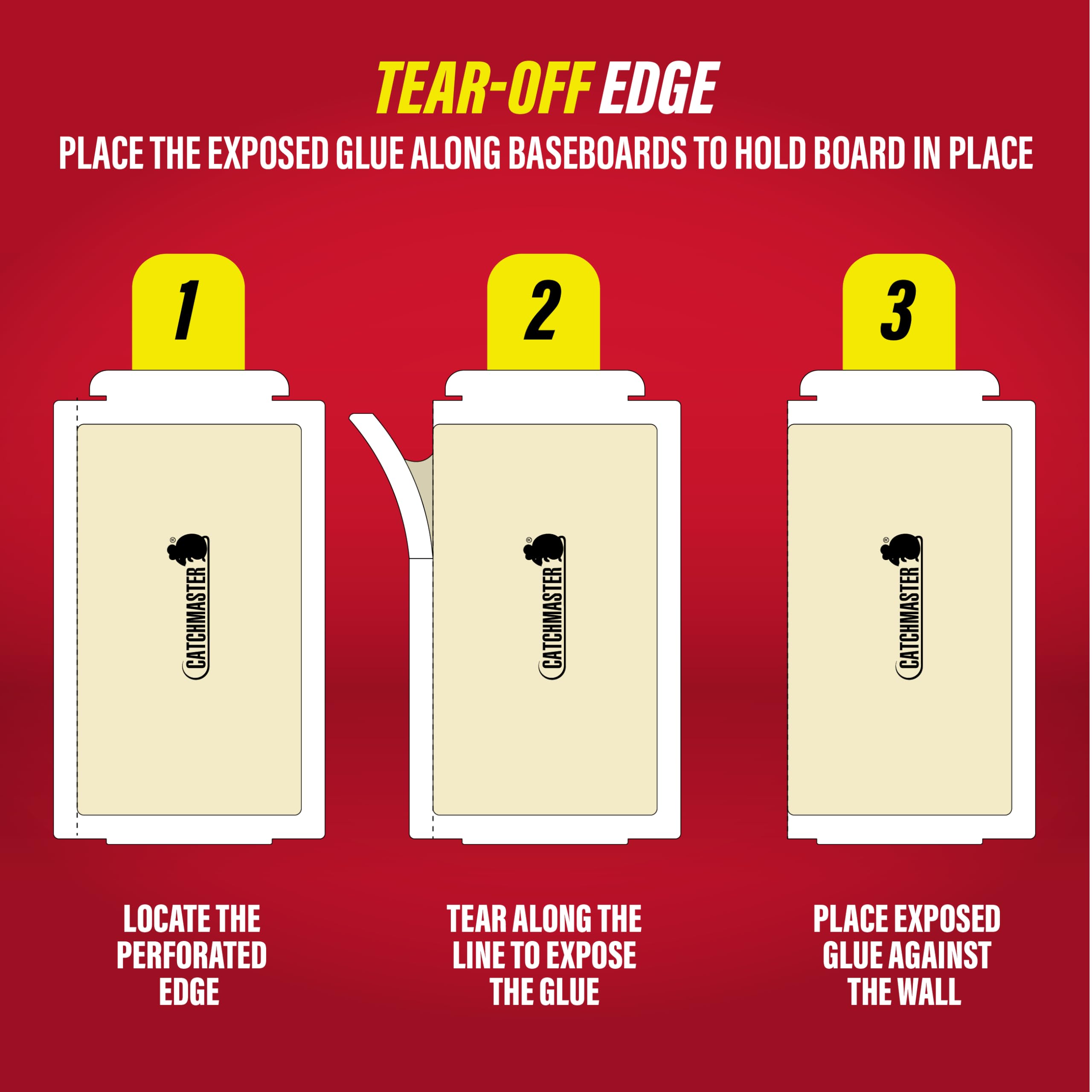 Catchmaster Super Glue Traps packaging details