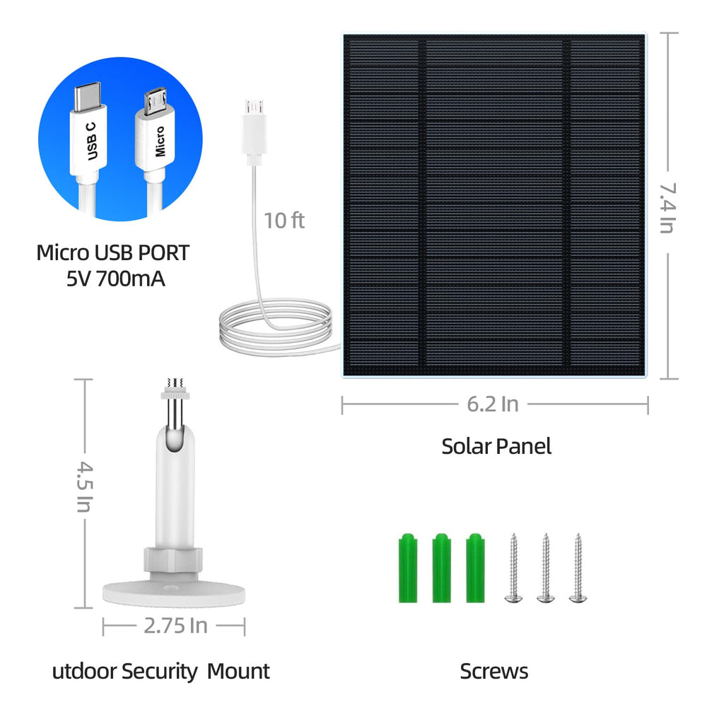 Catgod solar panel packaging with all accessories