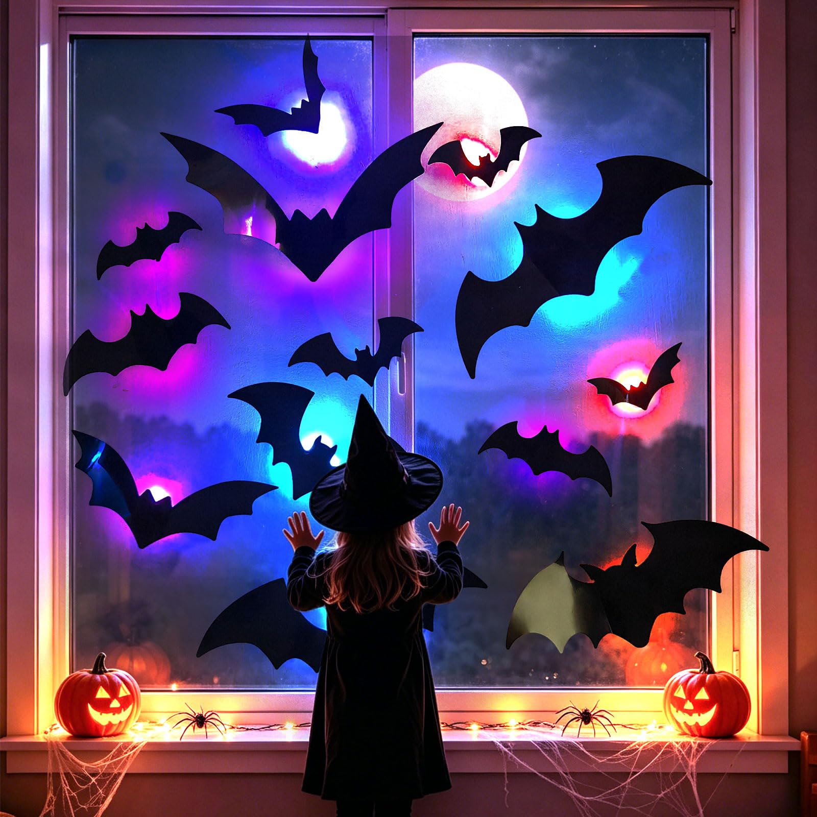CCINEE 40Pcs bats in packaging ready for Halloween