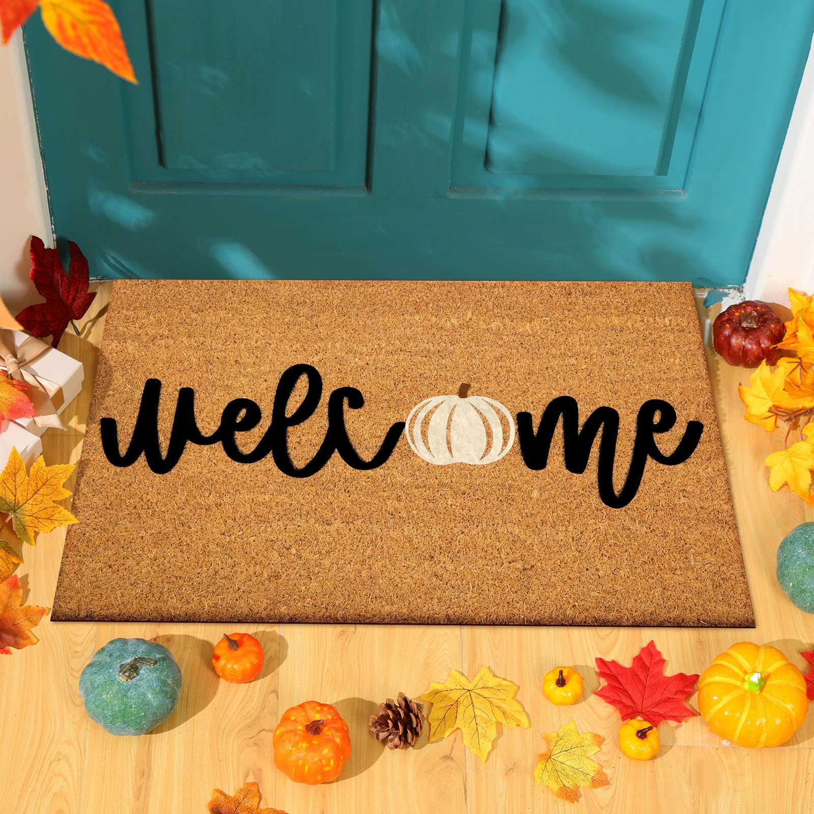 Ceenna Fall Welcome Doormat packaging details