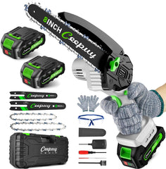 CEEPUY Mini Chainsaw 8-inch front view