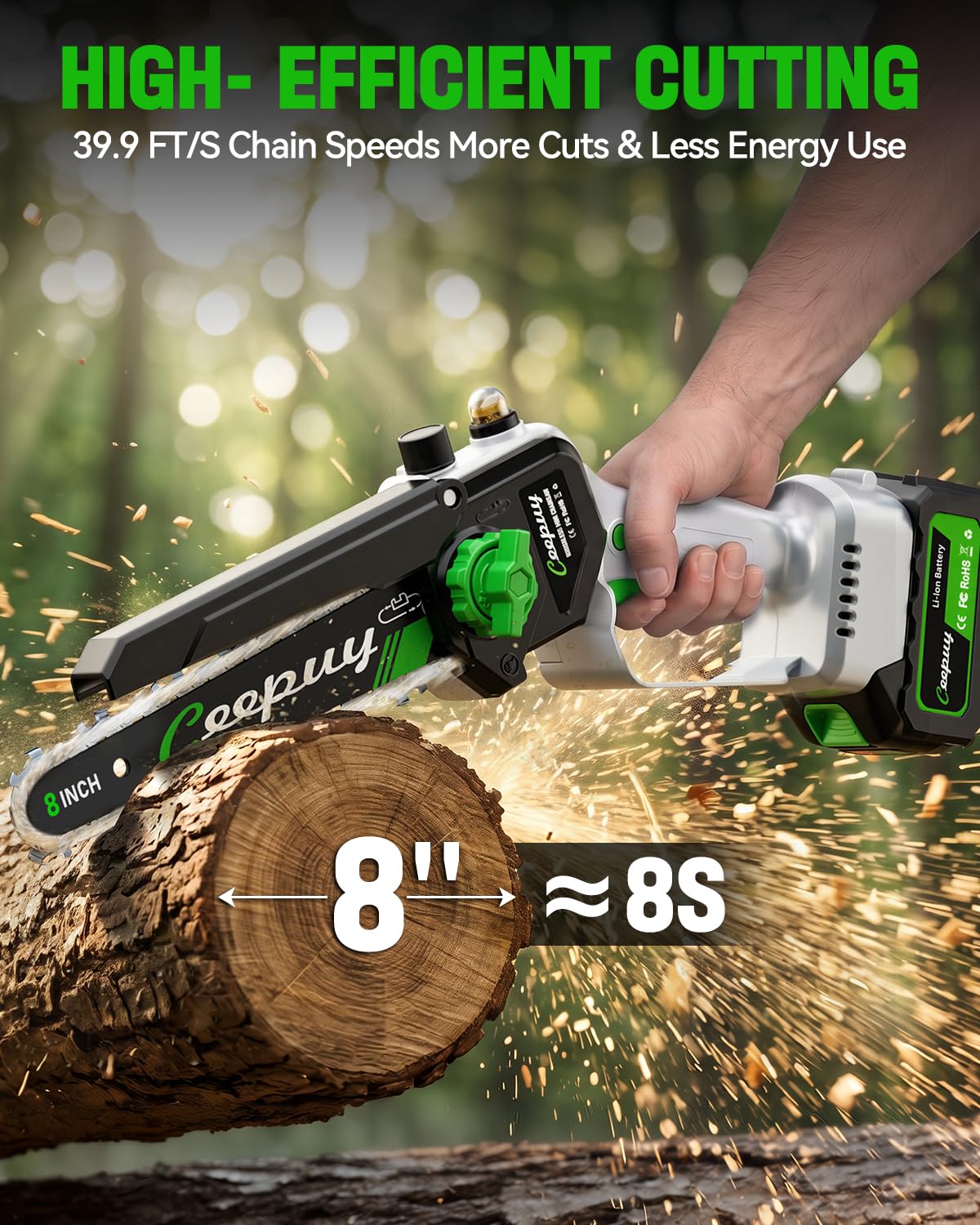 CEEPUY Mini Chainsaw components and accessories