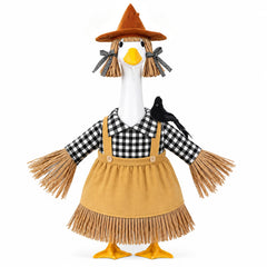 Celltestria scarecrow goose outfit set including outfit, crow, and hat