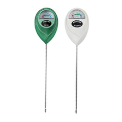 Censinda Soil Moisture Meter front view, green and white