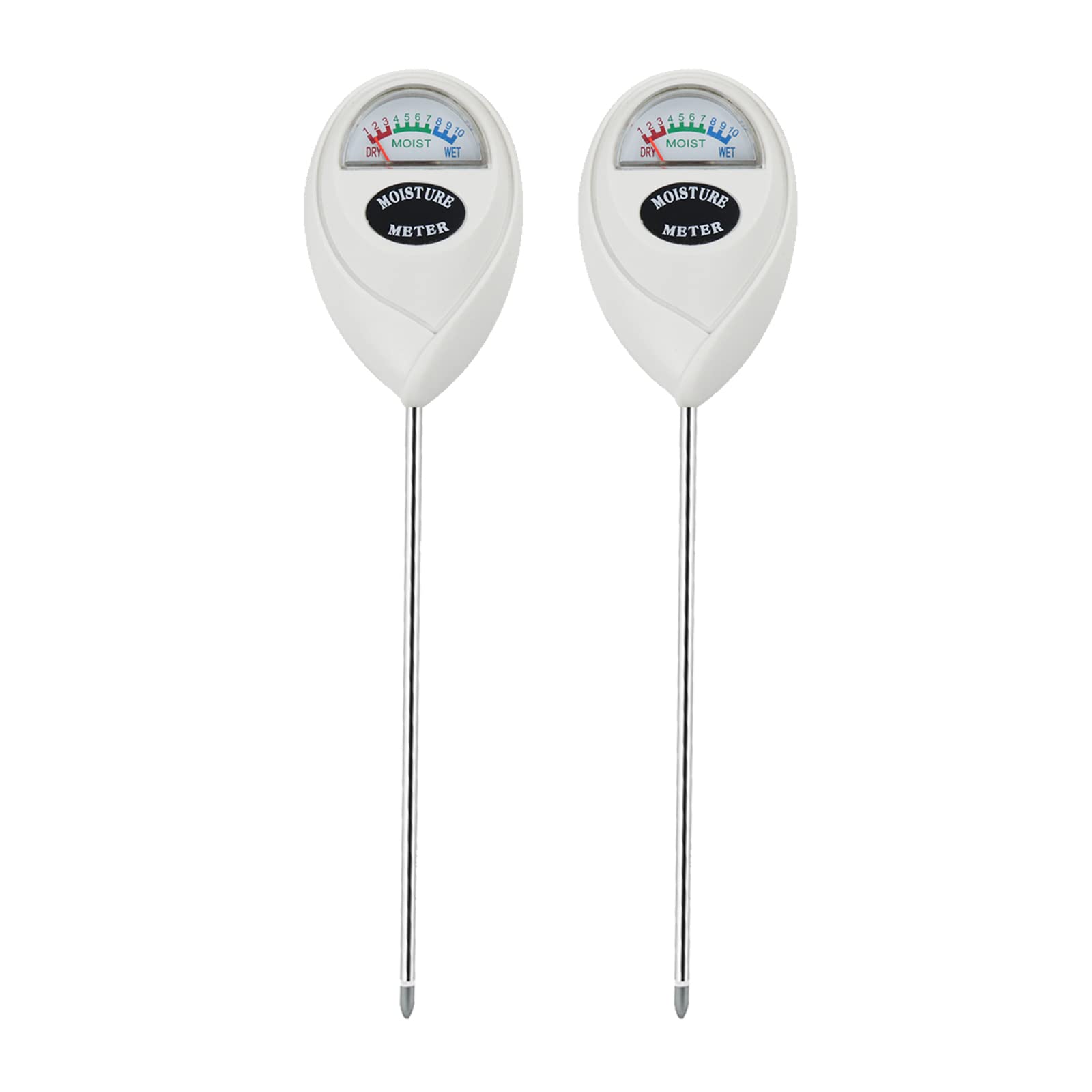 Censinda soil moisture meter front view, white colour