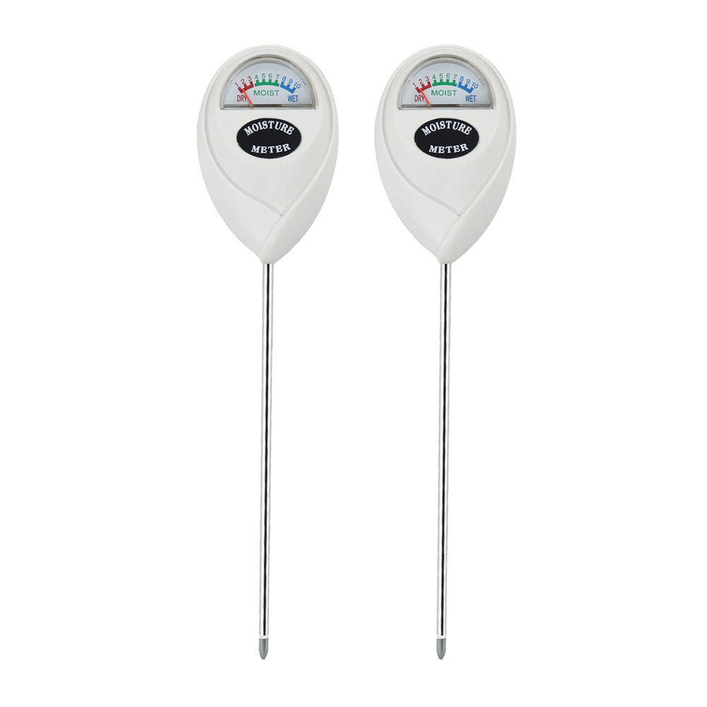 Censinda soil moisture meter front view, white colour