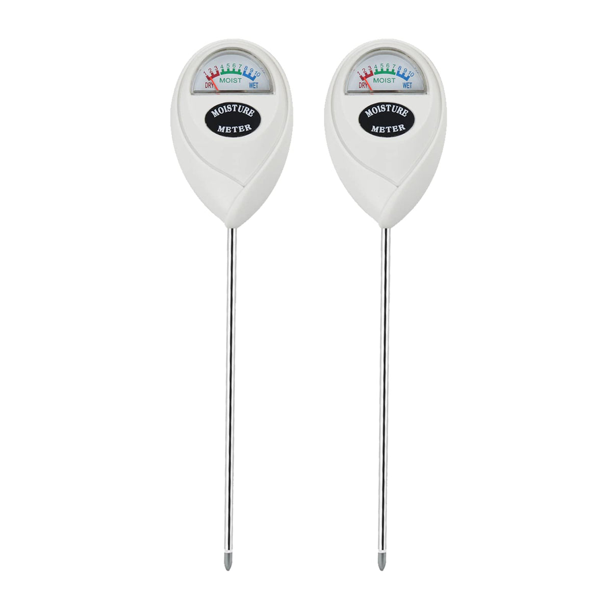Censinda soil moisture meter front view, white colour